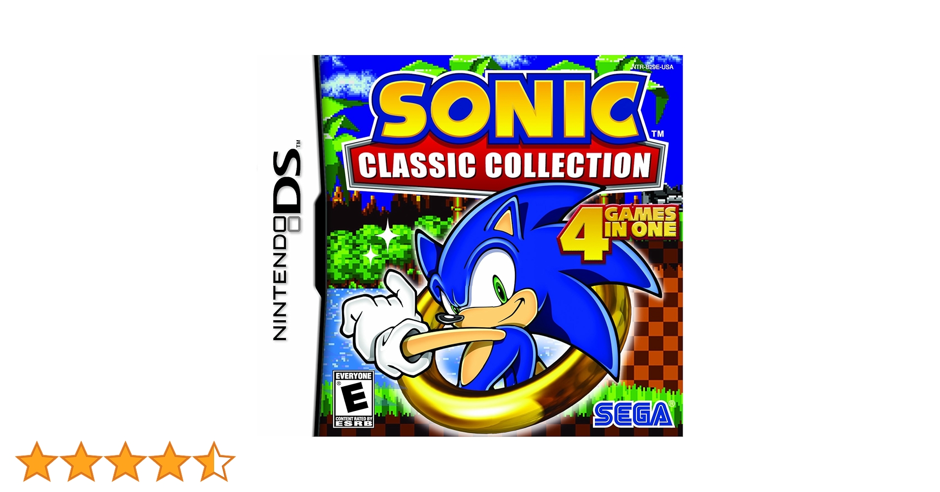 ソニック　クラシックコレクション　北米版 北米版NDS]Sonic Classic Collection(中古) - huck-fin